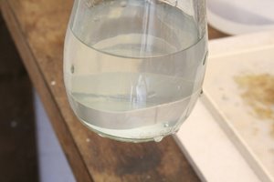 the copper has now been disolved on the silver surface