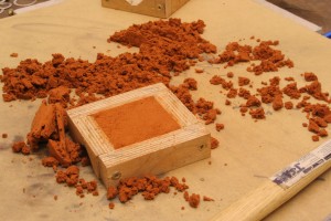 finished the first casting ring