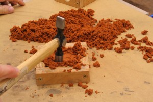 packing the delft clay