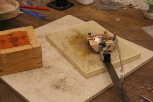 scrap silver ready to melt